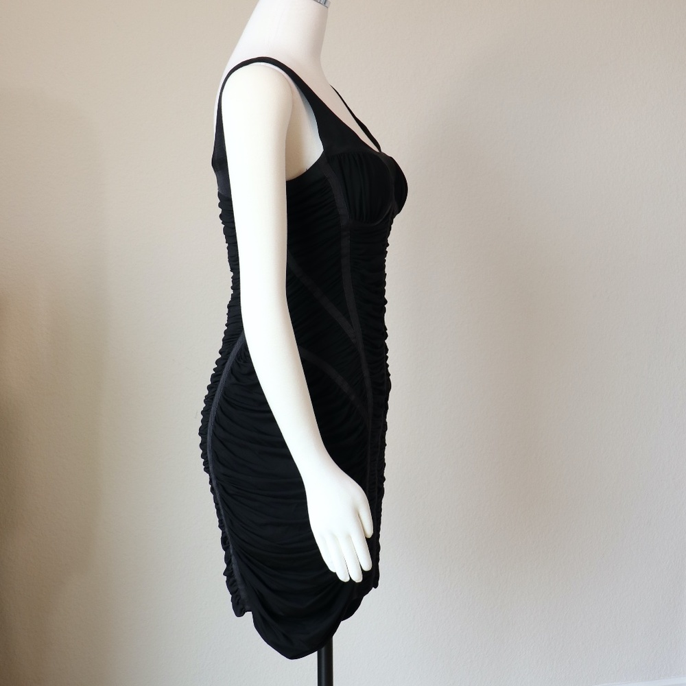 rag & bone black corseted cocktail dress - Picture 4 of 14